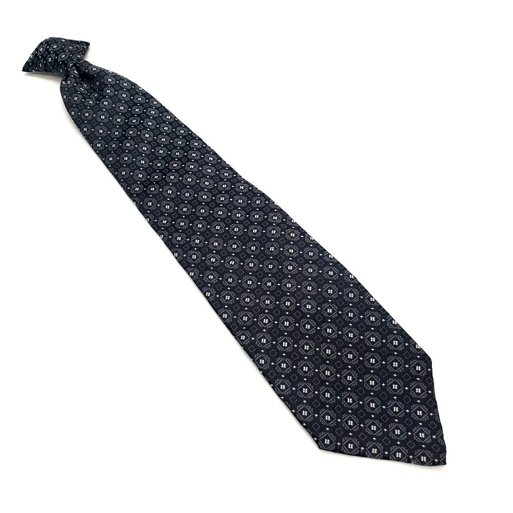 Towncraft Mens Clip On Necktie 18 Inch Length Short Junior Boy Accessory Black